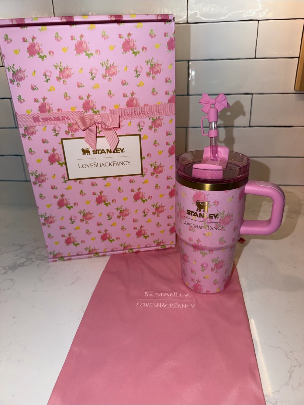 LOVESHACKFANCY x Stanley 20oz Ibiza Sunset tumbler